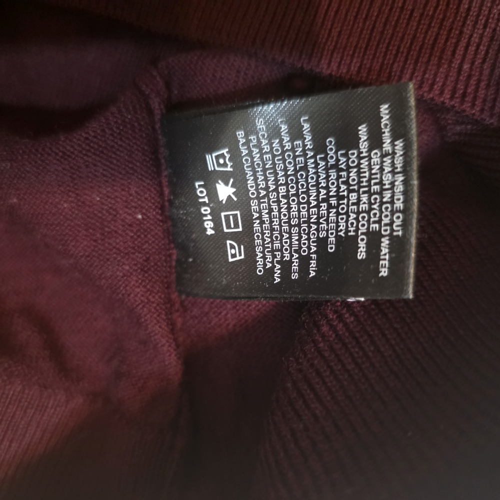 Katherine Barclay Extra Fine Merino Wool Burgundy Sweater | Size M | Luxury Knit - Picture 6 of 8